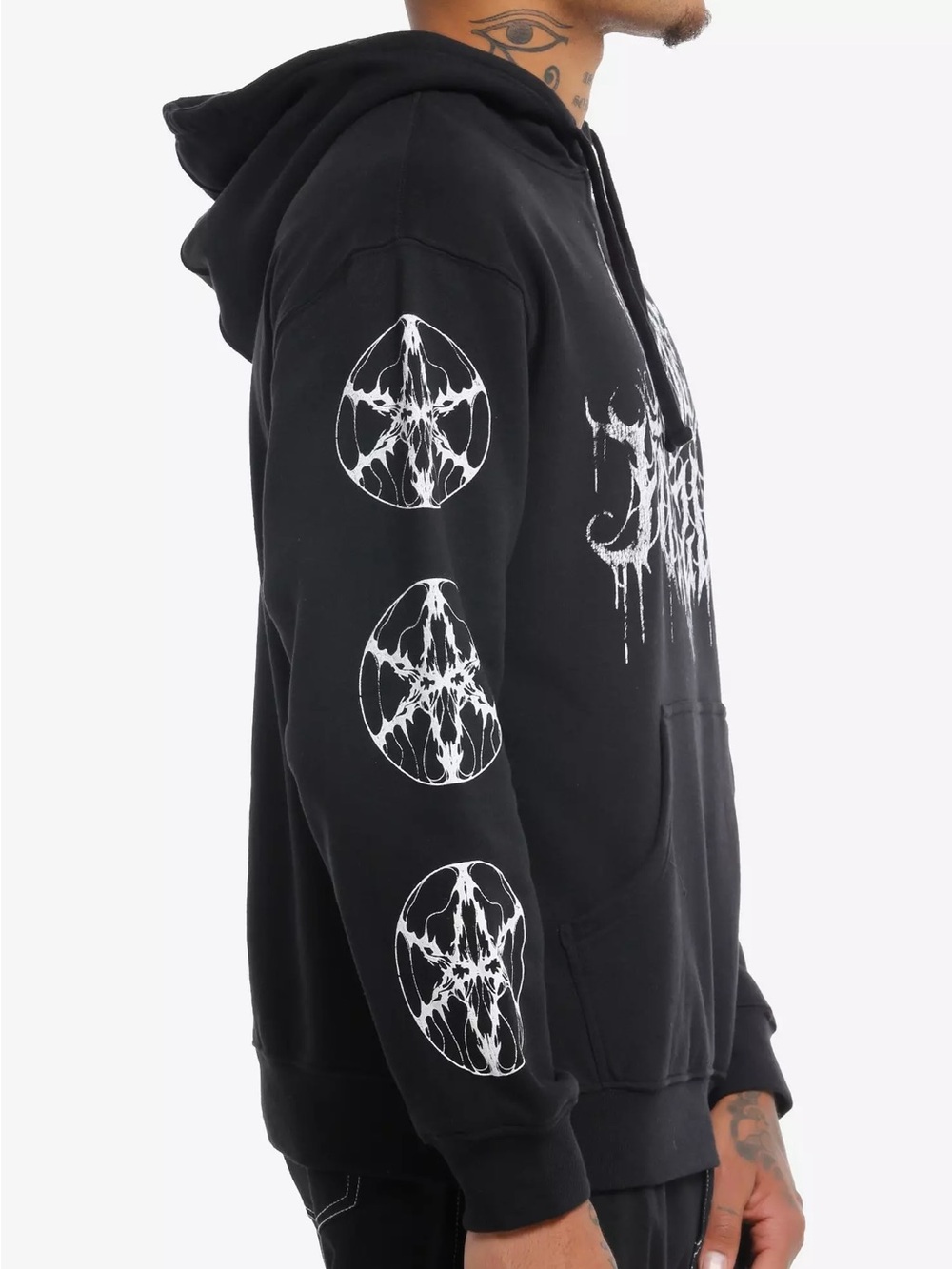 Bring Me The Horizon Band Star Logo Hoodie - Picture 4 of 6